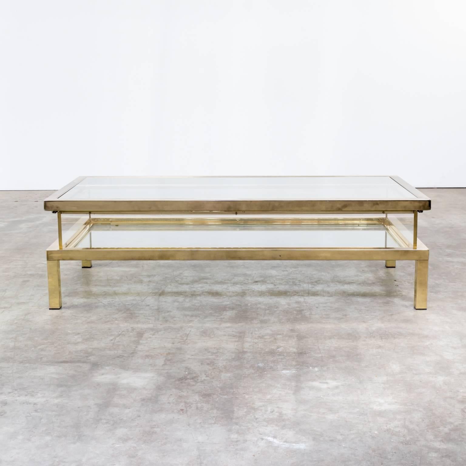 1950s Beautiful French Maison Jansen Sliding Coffee Table For Sale 1