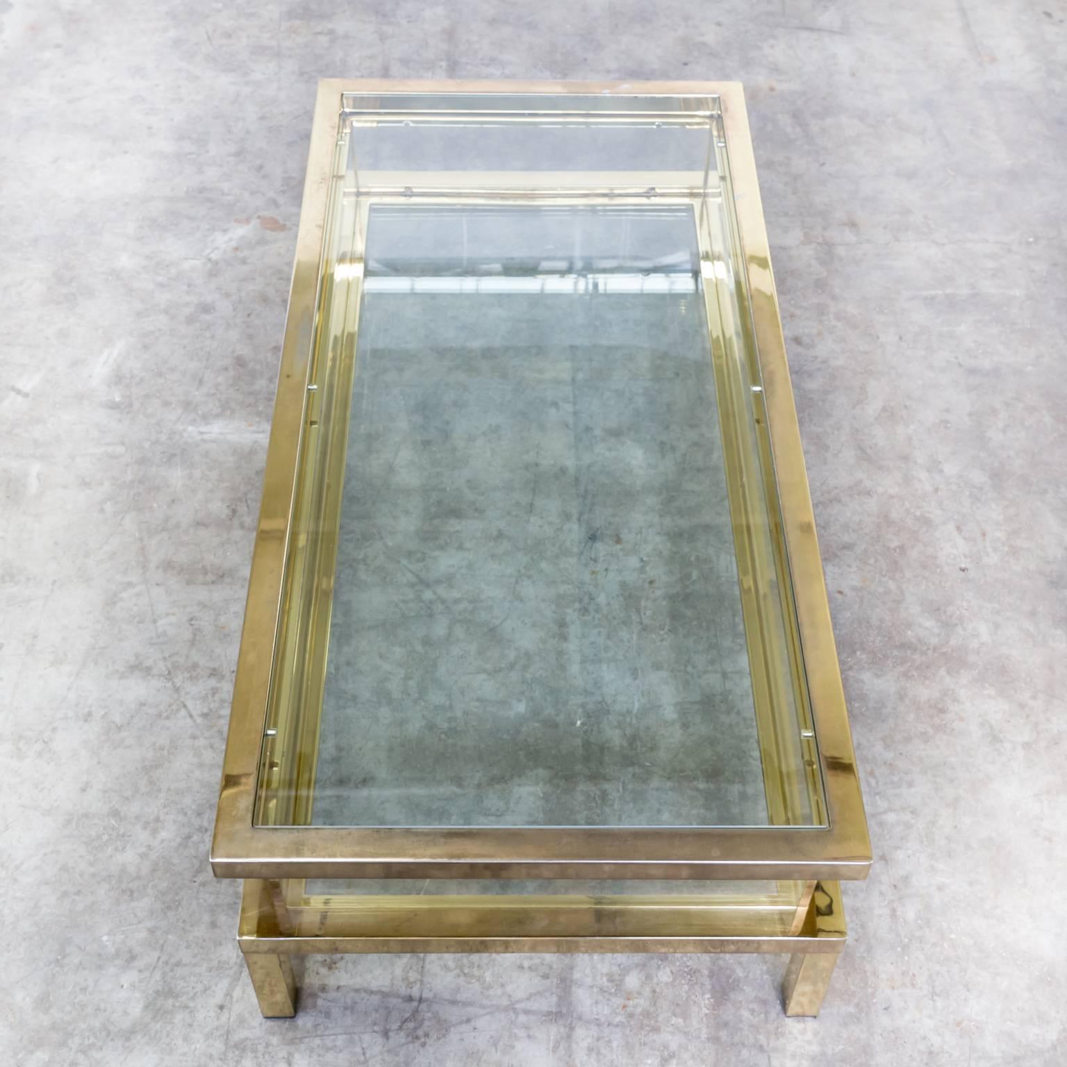 1950s Beautiful French Maison Jansen Sliding Coffee Table For Sale 4