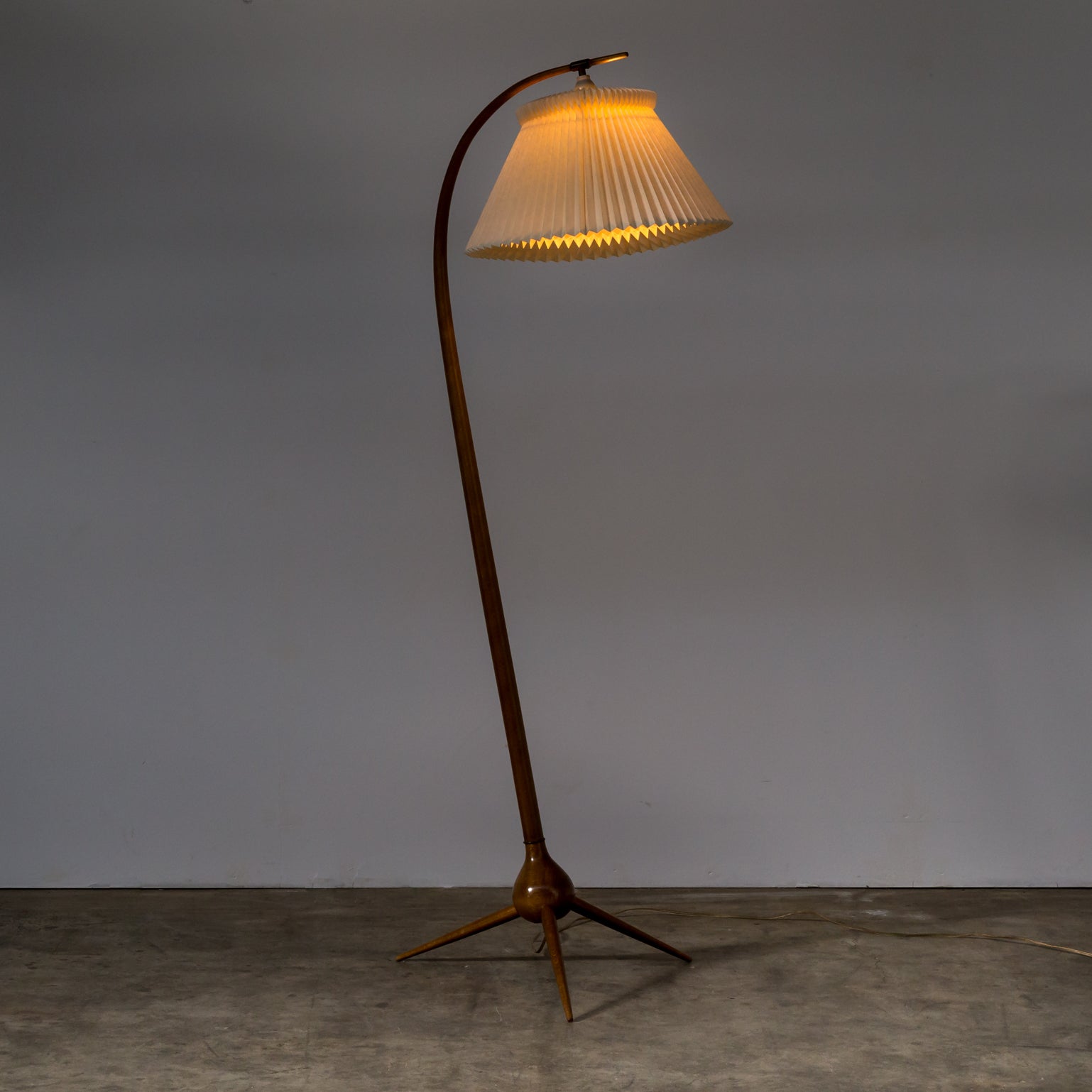 Severin Hansen Jr Floor Lamp Bridge With Three Star Foot