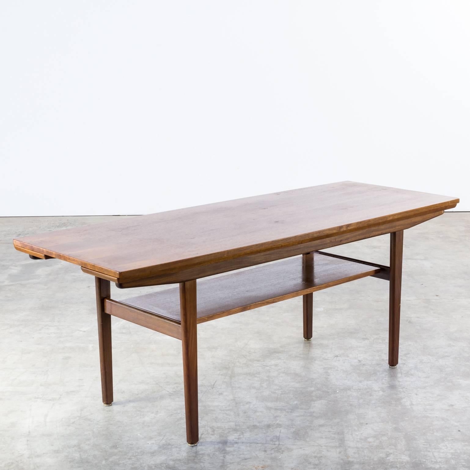 Danish 1960s Teak Extendable Coffee Table Attributed Vejle Bo Mobler