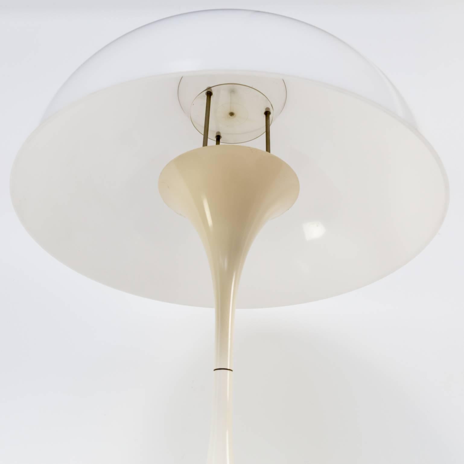 20th Century 1960s, Verner Panton Panthella Table Lamp by Louis Poulsen For Sale