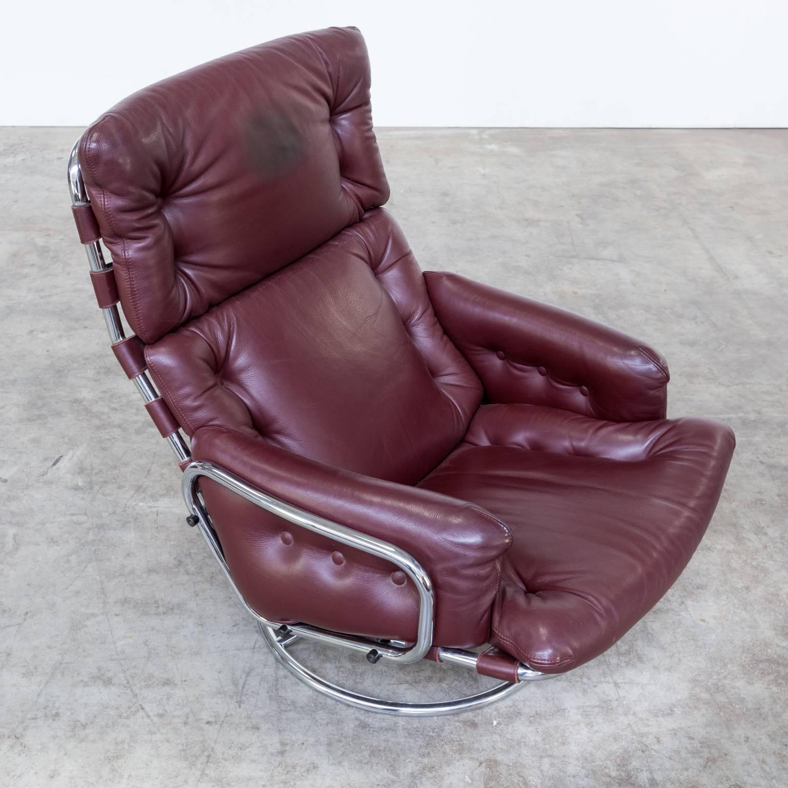 20th Century 1970s Martin Visser SZ19 Tanabe Fauteuil for ’t Spectrum For Sale