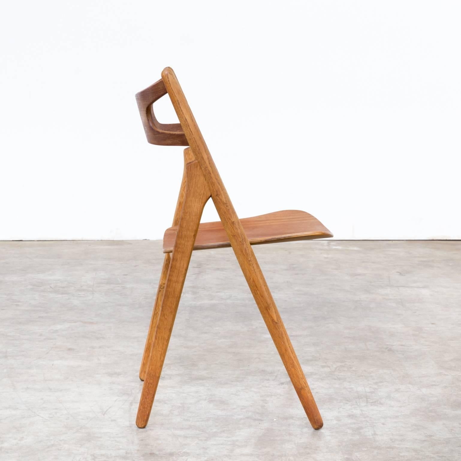 20th Century 1960s Hans Wegner ‘CH29 Sawback’ Dining Chairs for Carl Hansen & Son For Sale