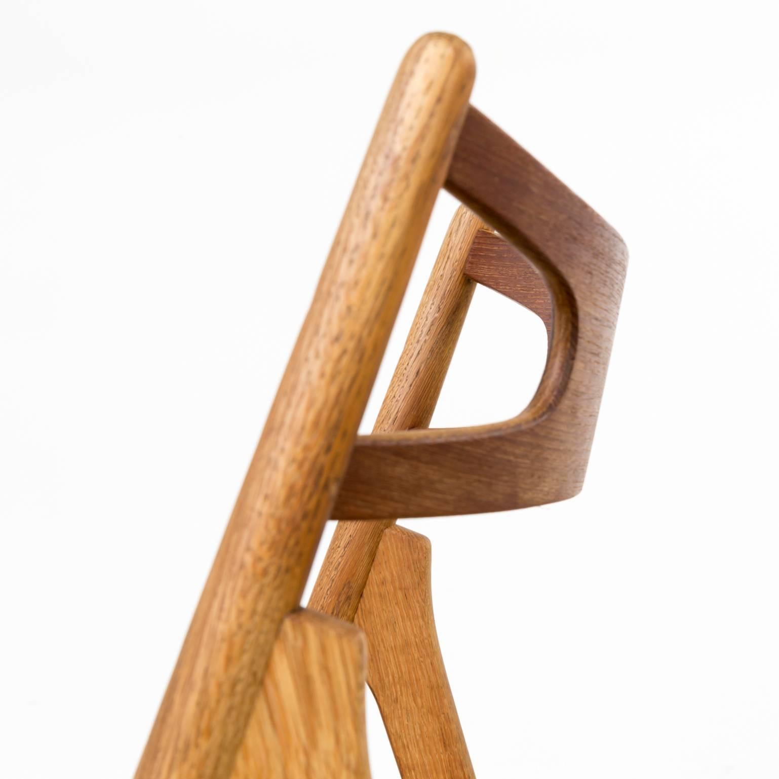 1960s Hans Wegner ‘CH29 Sawback’ Dining Chairs for Carl Hansen & Son For Sale 3