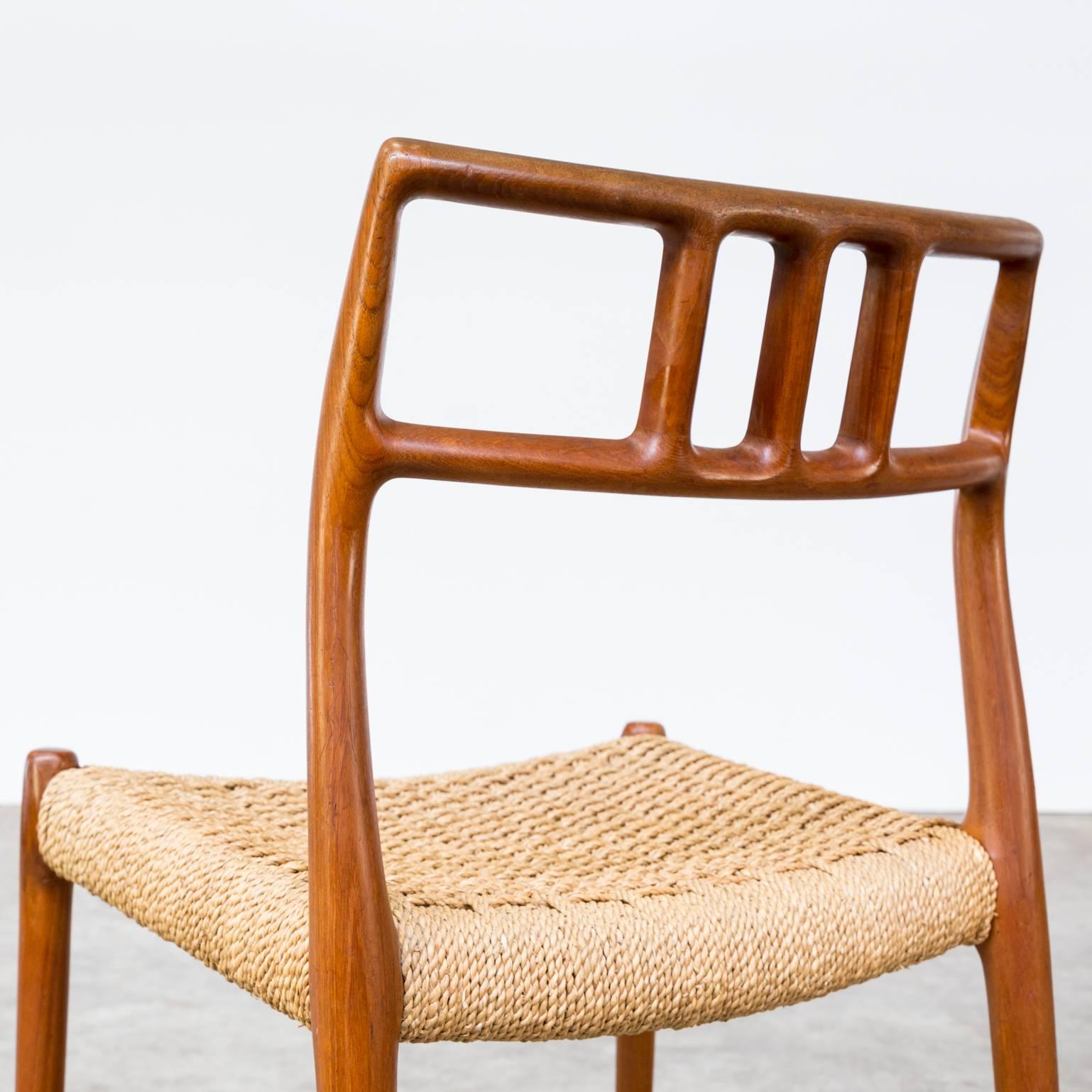 Niels Otto Møller Model 79 Chairs for J.L Moller For Sale 1