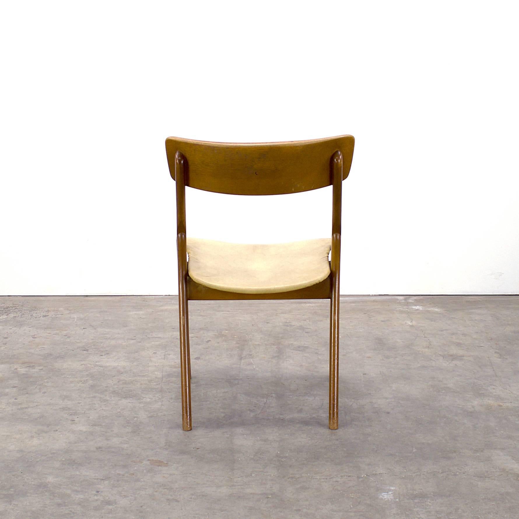 20th Century 1950s Arne Hovmand Olsen Dining Chair for Mogens Kold, Set of Four For Sale