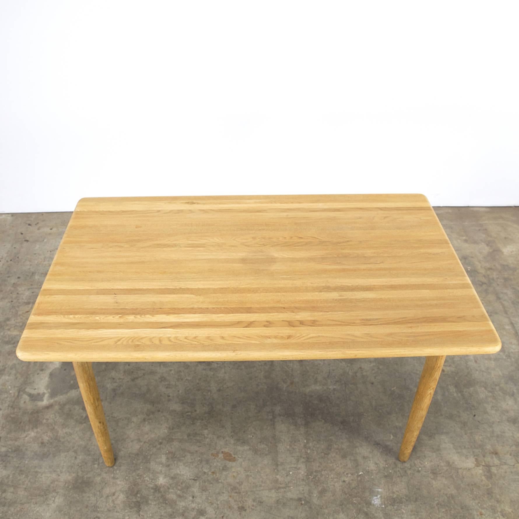 1960s Moller Massiv Smoked Oak Dining Table For Sale 2