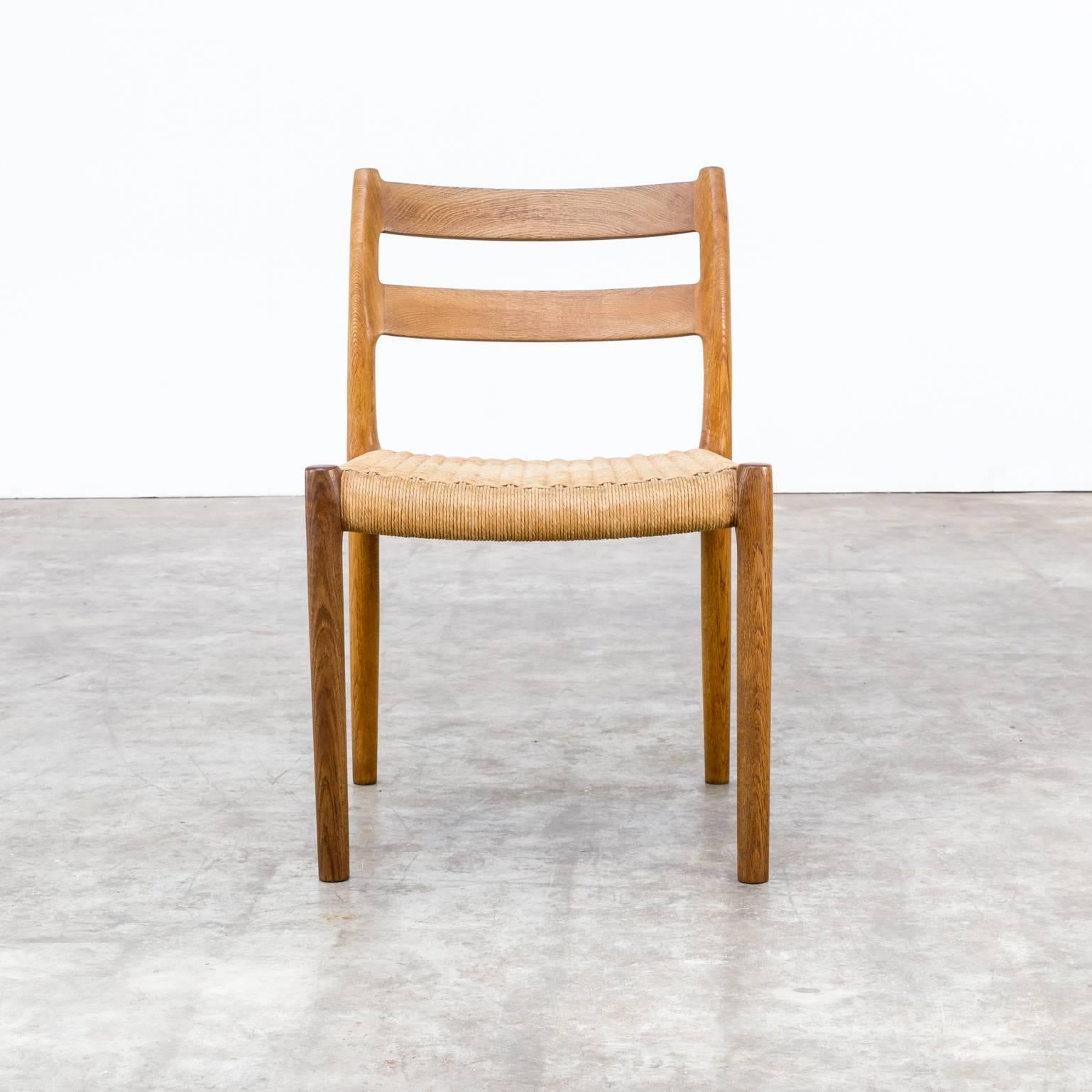 Danish 1970s Niels Otto Møller Model 84 Dining Chairs for J.L. Mollers For Sale