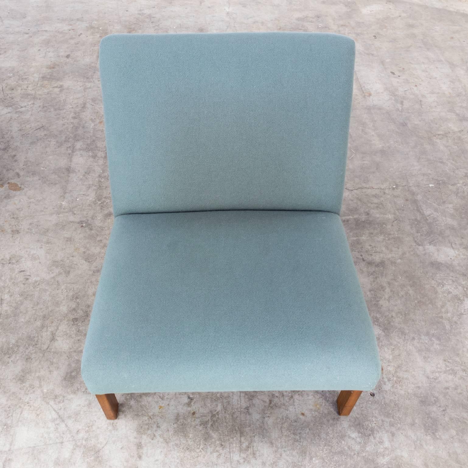 Fabric Yngve Ekström Low Back Lounge Chair for Pastoe, Set of Two For Sale