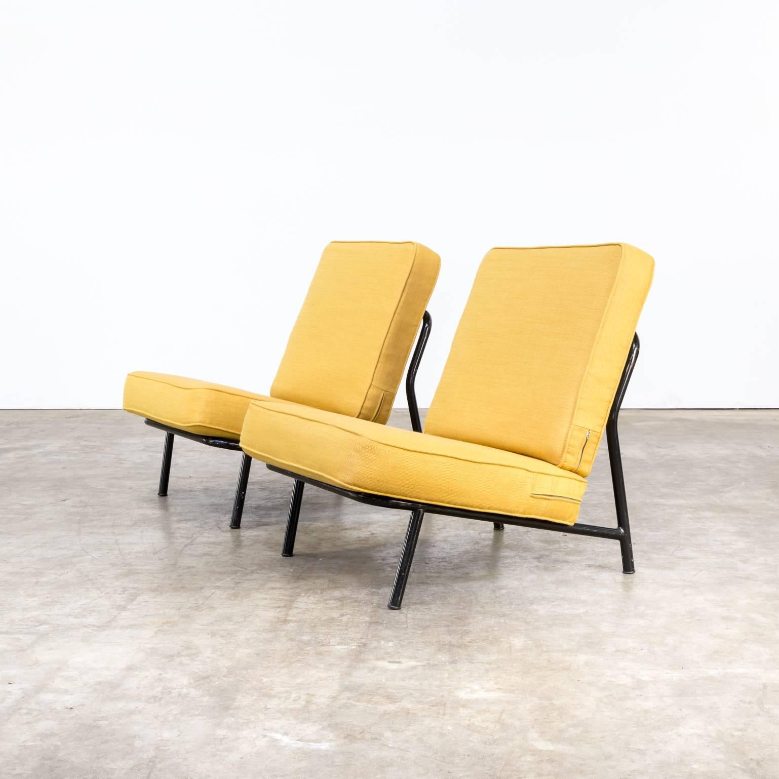 Dutch 1950s Alf Svensson ‘013’ Easy Chair for Artifort DUX Set of Two