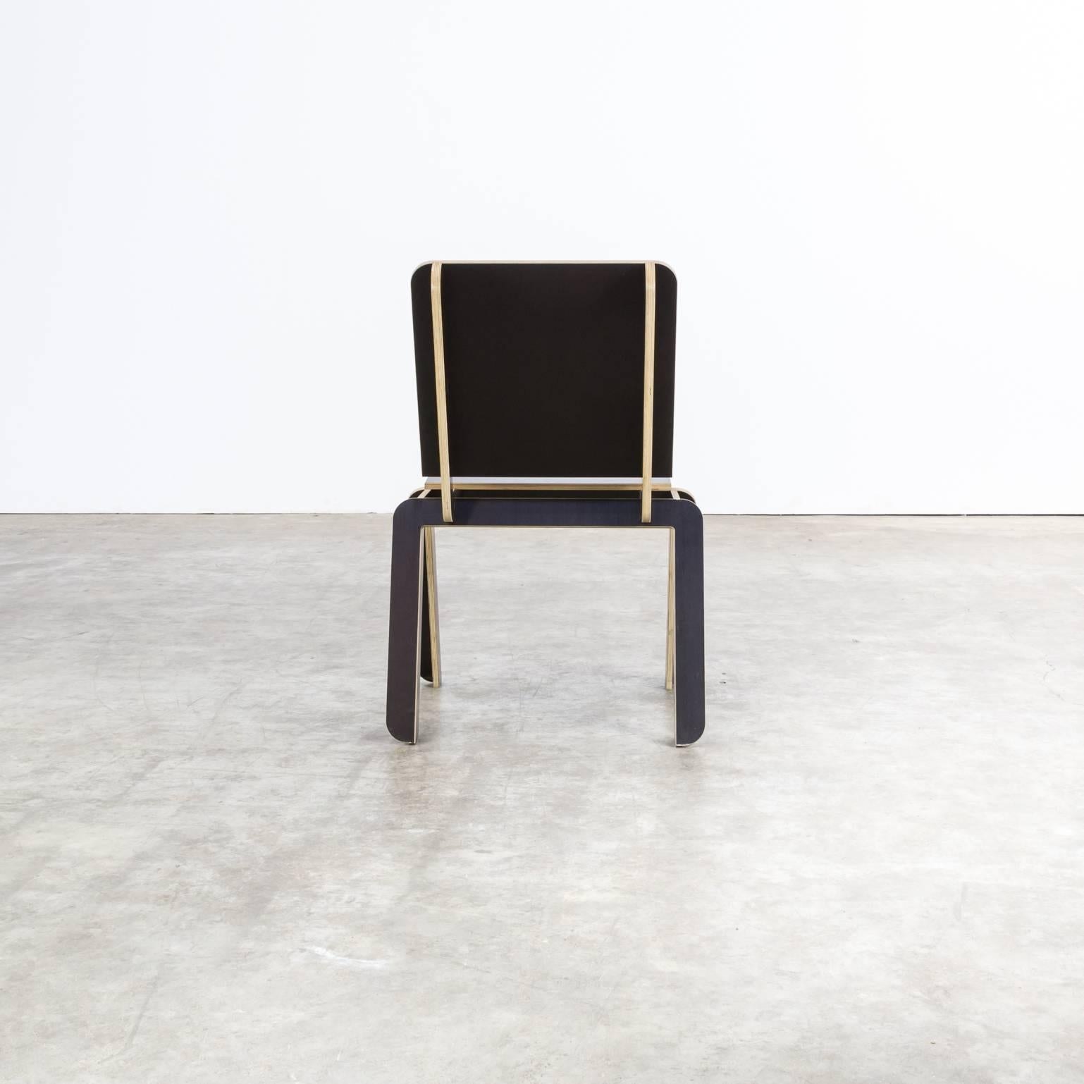 Luc Brinkman & Ennio Vincenzoni ‘Stek’ Twelve Chairs for Het Hoofdkwartier For Sale 1