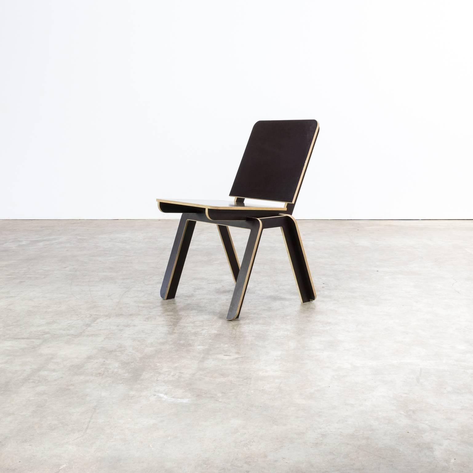 Late 20th Century Luc Brinkman & Ennio Vincenzoni ‘Stek’ Twelve Chairs for Het Hoofdkwartier For Sale