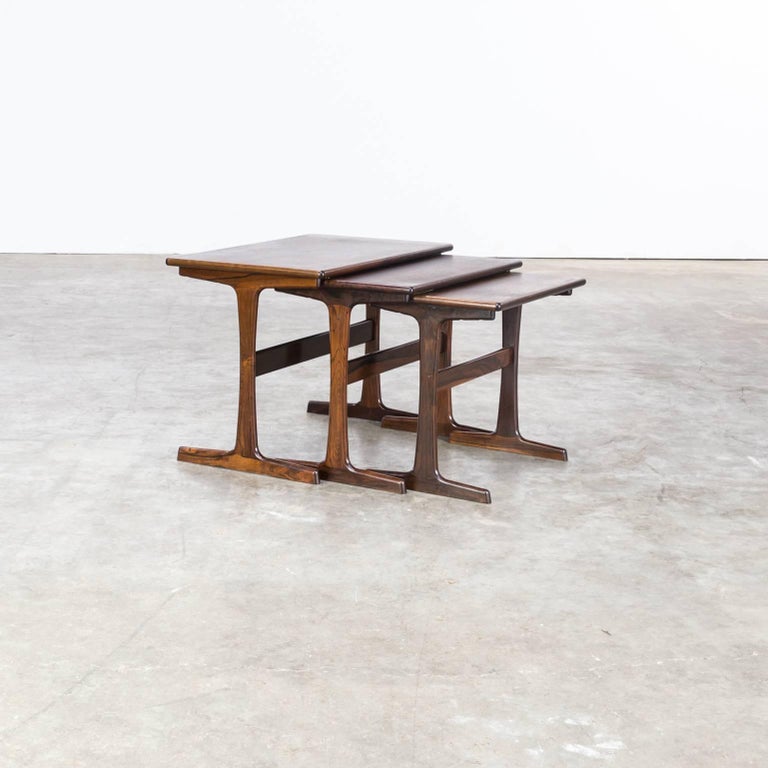 1960s Kai Kristiansen Nesting Tables for Vildbjerg Møbelfabrik "VM" For ...