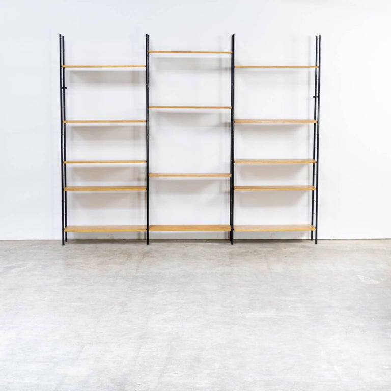 1960s Nisse String Wall Unit Four Legs 14 Shelves For Sale At 1stdibs