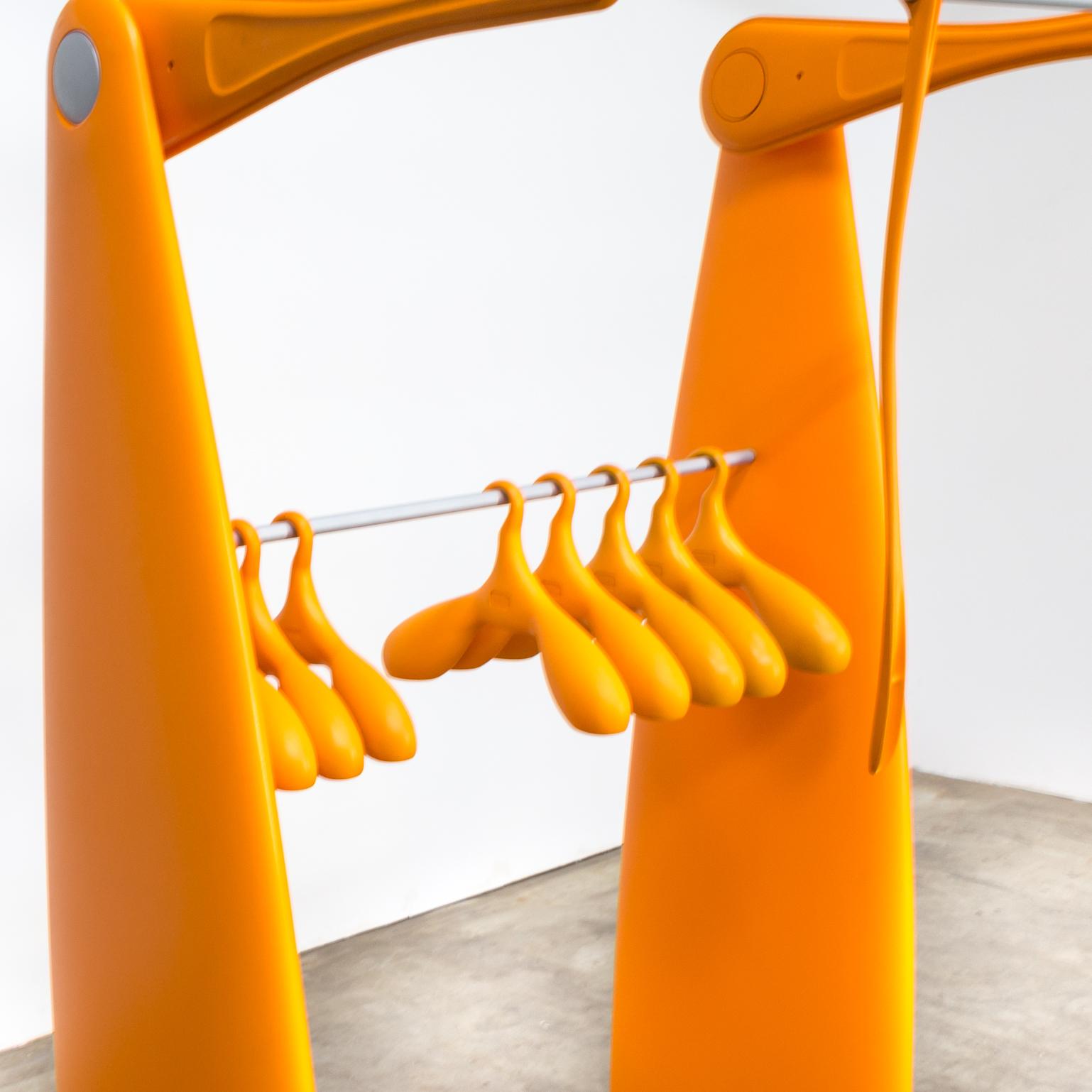 E. Terragni Coat Stand ‘Atelier’ & Servetto Lift and Dino Clothes Hangers In Good Condition For Sale In Amstelveen, Noord