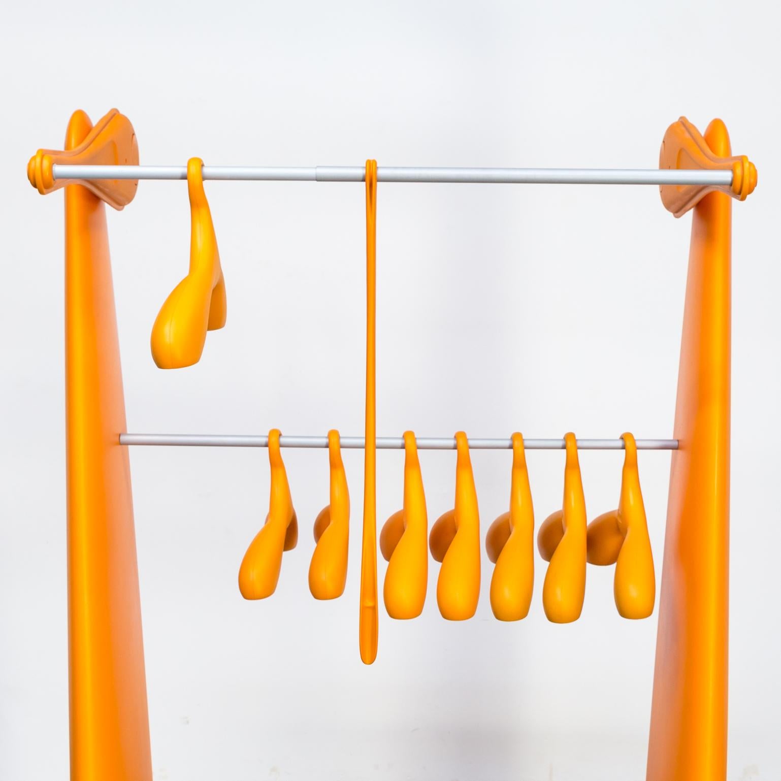 E. Terragni Coat Stand ‘Atelier’ & Servetto Lift and Dino Clothes Hangers im Angebot 4