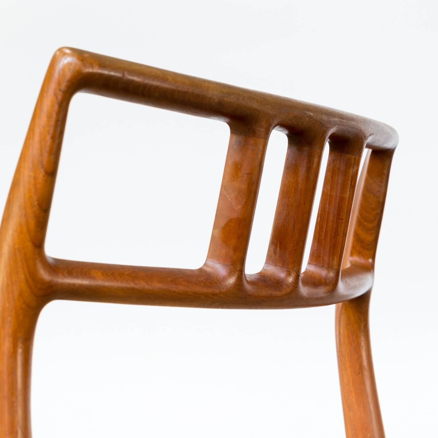 Niels Otto Møller Model 79 Chairs for J.L Moller For Sale 2