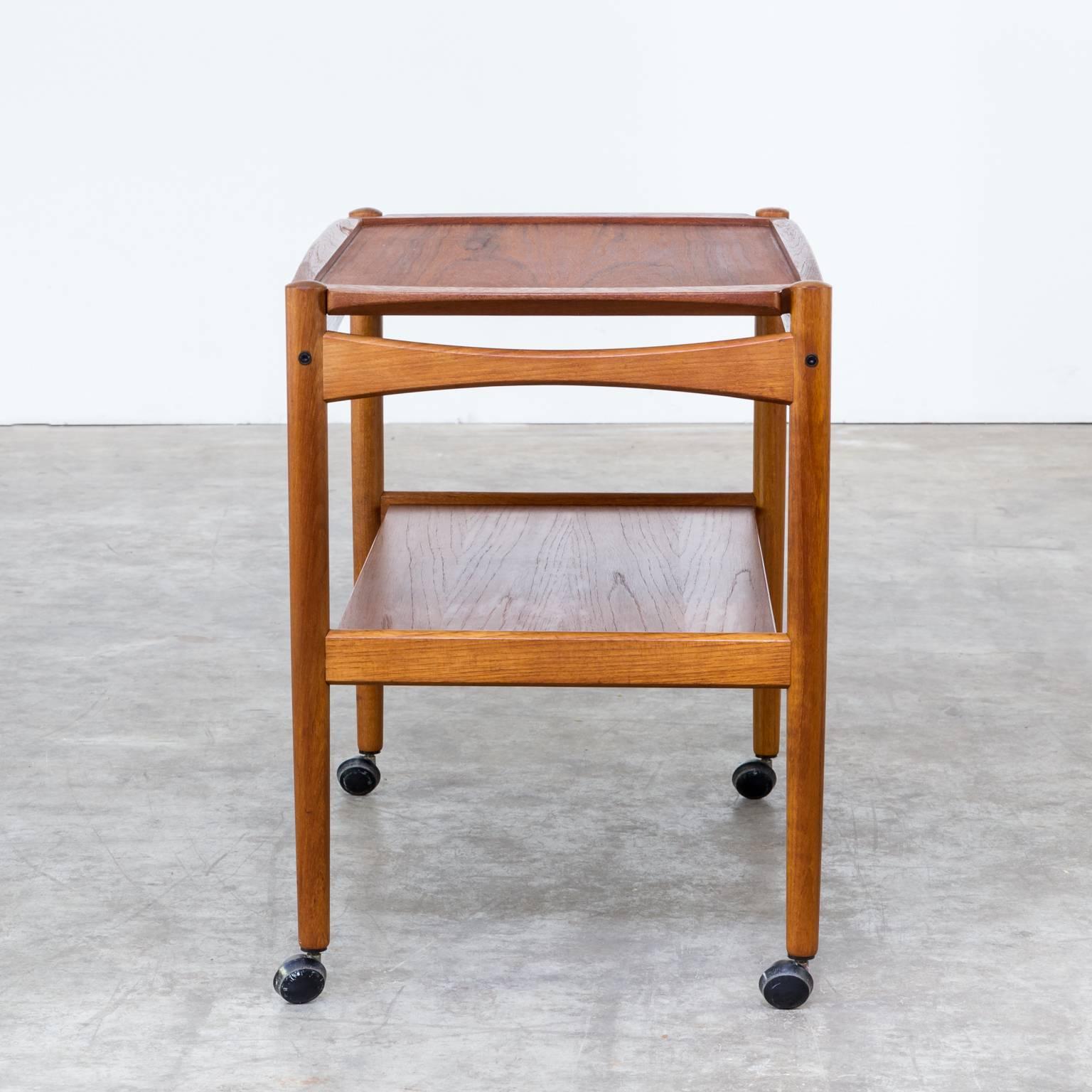 Danish 1960s Poul Hundevad Teak Side Table for Hundevad & Co For Sale