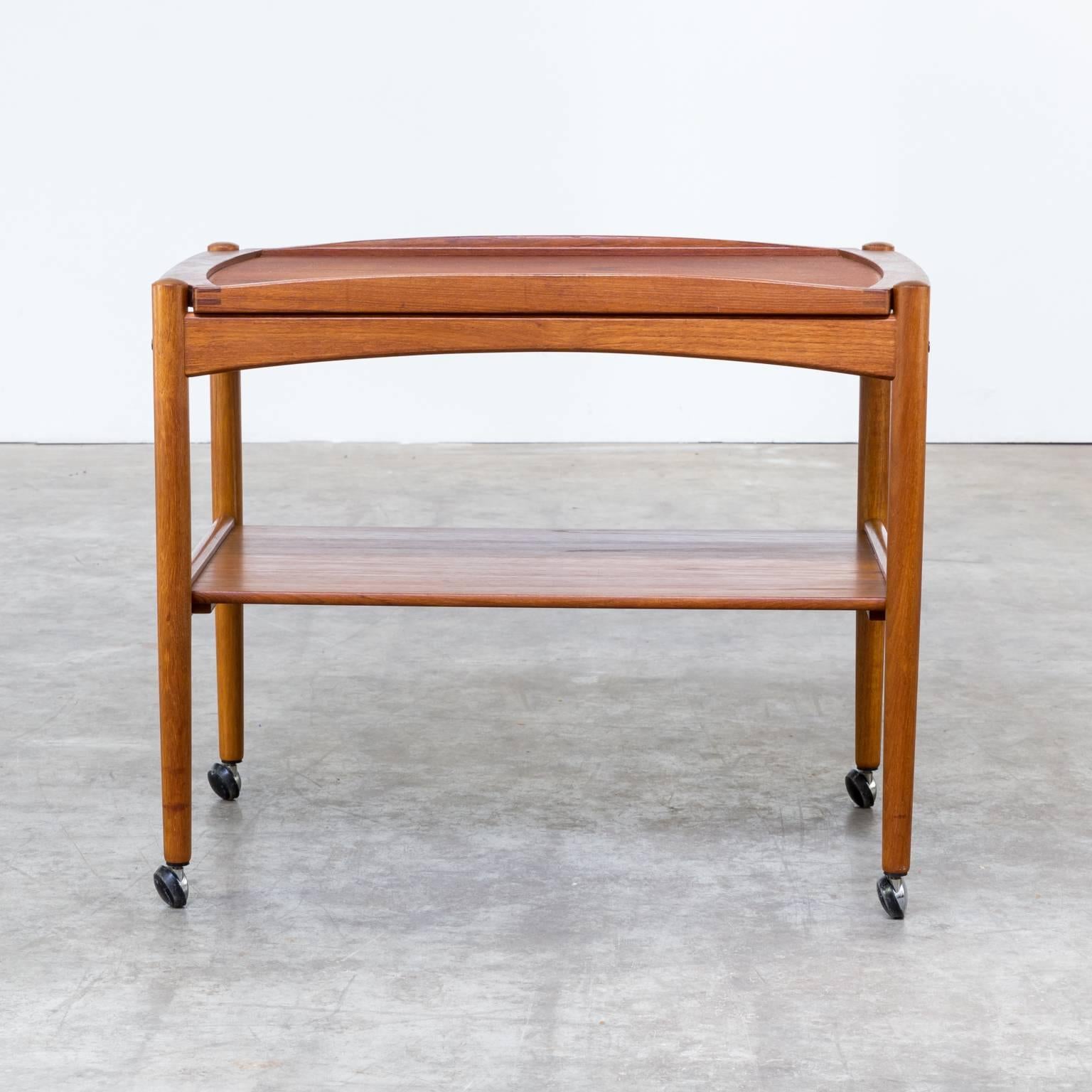 20th Century 1960s Poul Hundevad Teak Side Table for Hundevad & Co For Sale