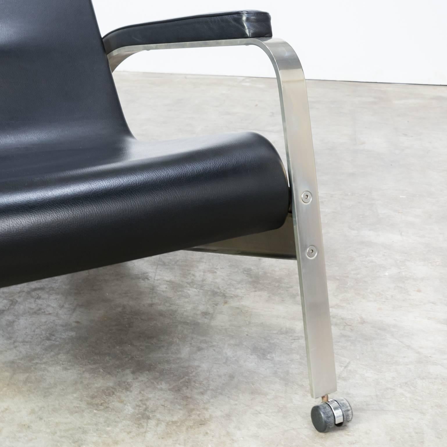 Metal Jean Prouvé Grand Repos ‘D80-1’ Lounge Chair for Tecta