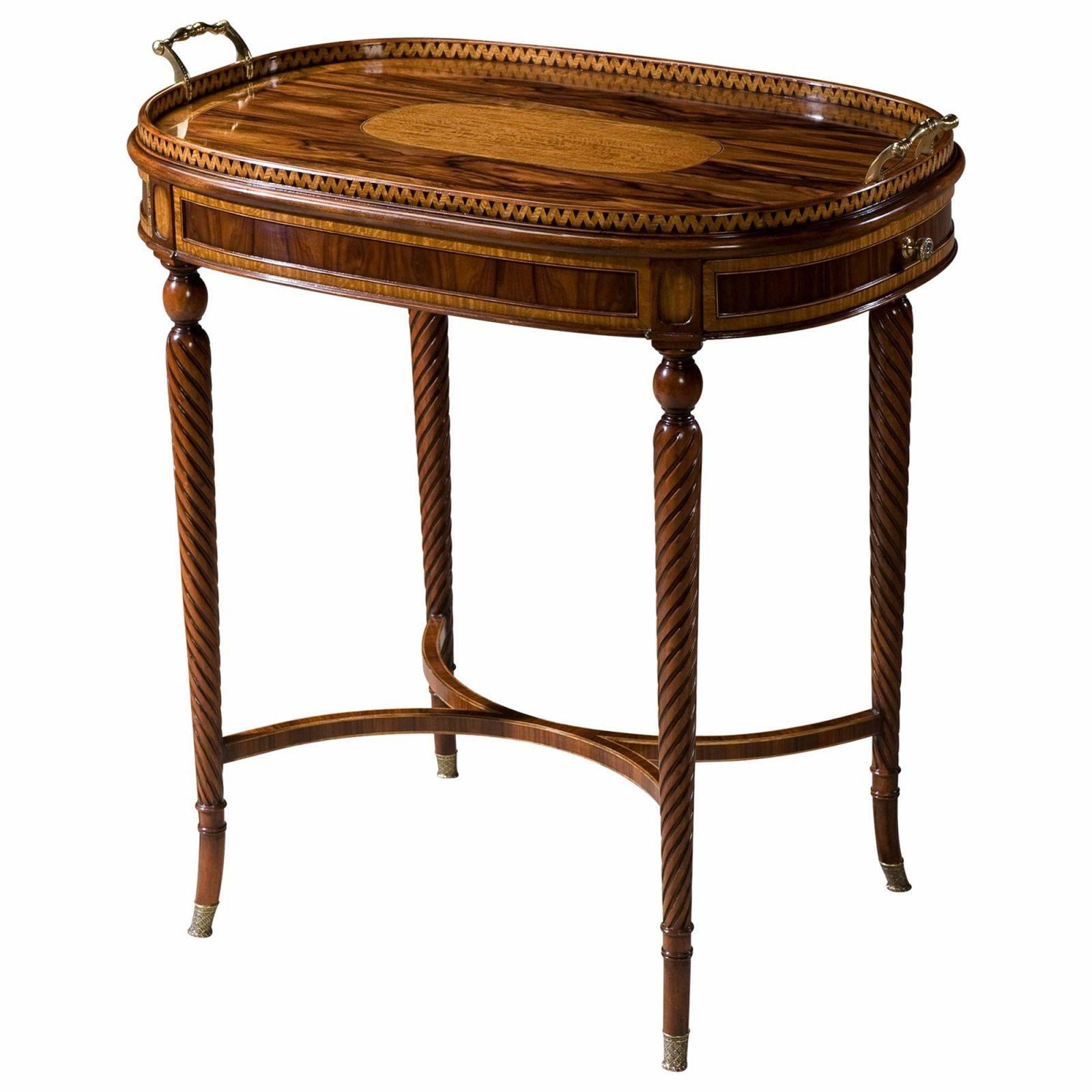 Rosewood Tray Top Table For Sale