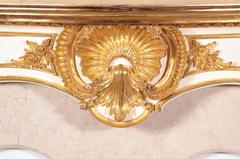 Chippendale 18th Century Style Fireplace Surround and Mirror