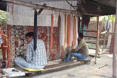 Tabriz Tree of Life Design Silk Pile Carpet