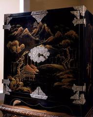 Althorp Black Lacquered Cabinet