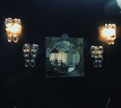 Pair of Mid-Century Modern Sconces, Fratelli Toso, Designed by Giusto Toso, 1968