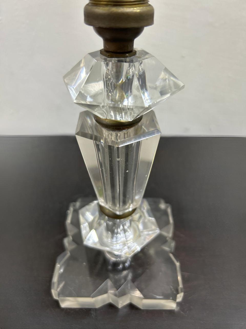 Dos Lámparas Art Decó ITSO Baccarat y Jacques Adnet, Francia circa 1940 en venta 3