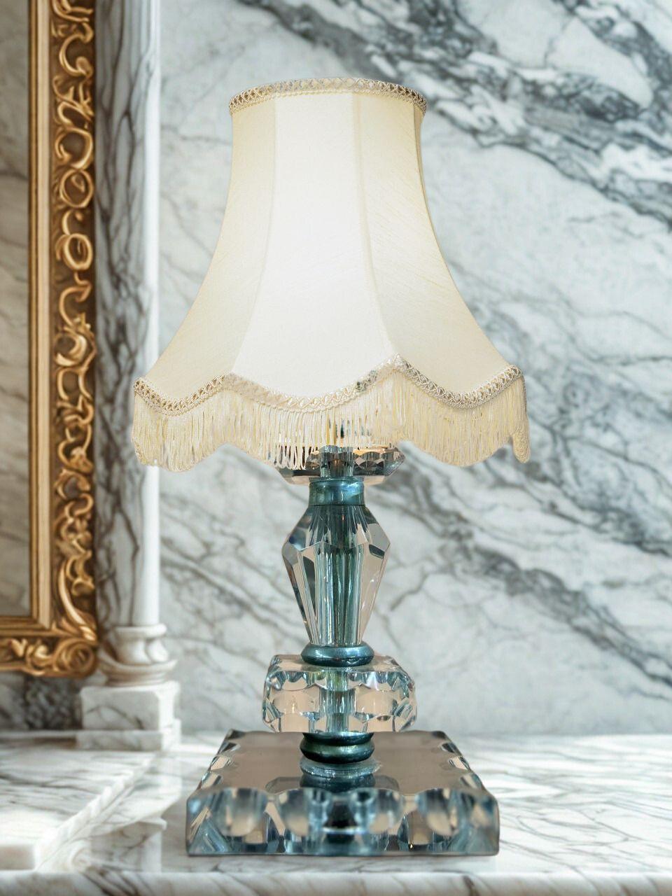 Lámpara Art Déco ITSO Baccarat, Francia circa 1940, Attr. a Jacques Adnet Francés en venta
