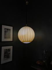 Large Mid-Century Modern Murano Globe Light, circa 1960