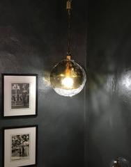 Mid-Century Modern Kaiser Leuchten-Kronleuchter mit Mazzega-Glas, ca. 1970