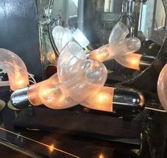 Mid-Century Modern Sconce by Aldo Nason for Mazzega in Murano glass