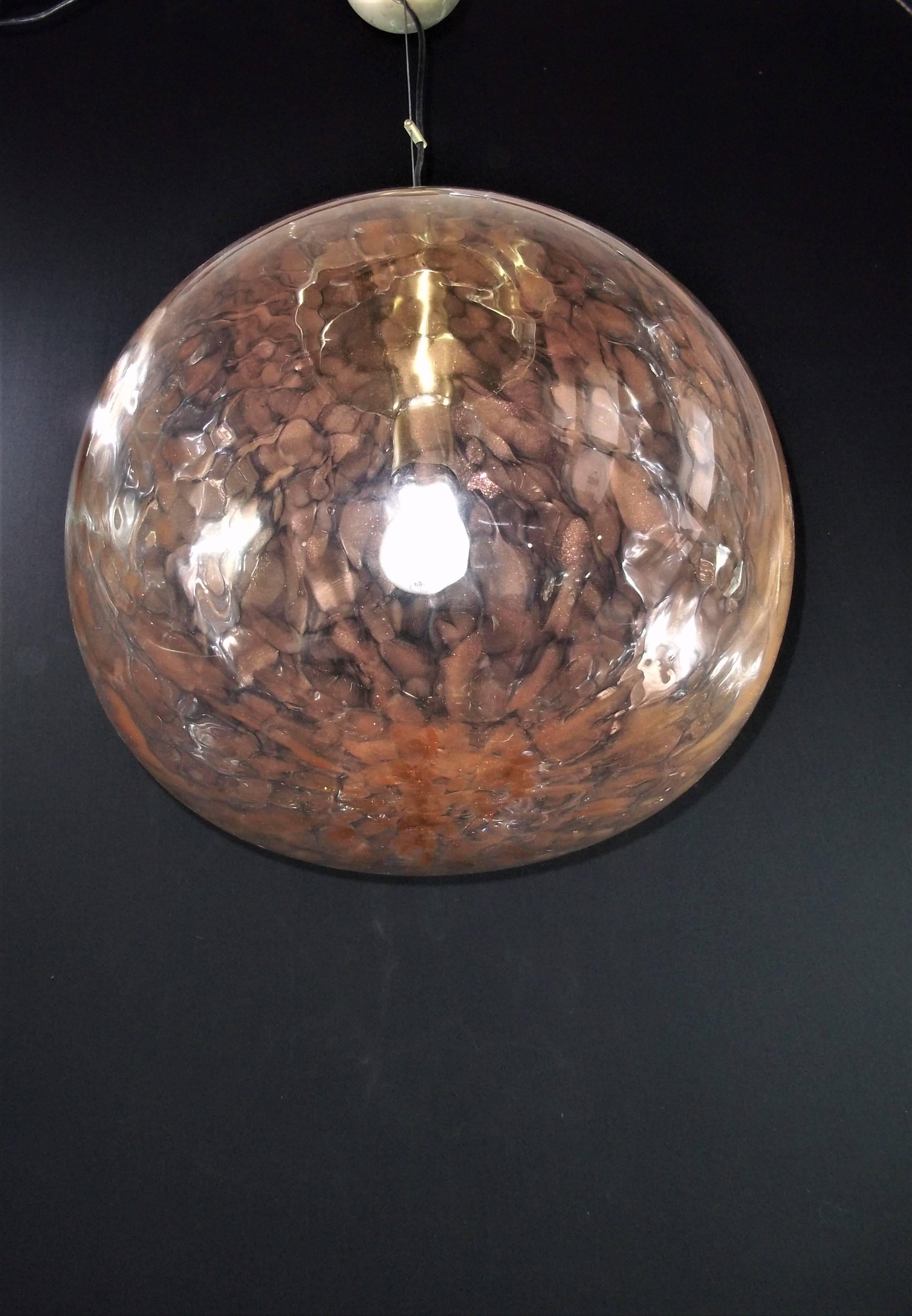 Mid-Century Modern Venini Sphere in Murano Glass For Sale 1