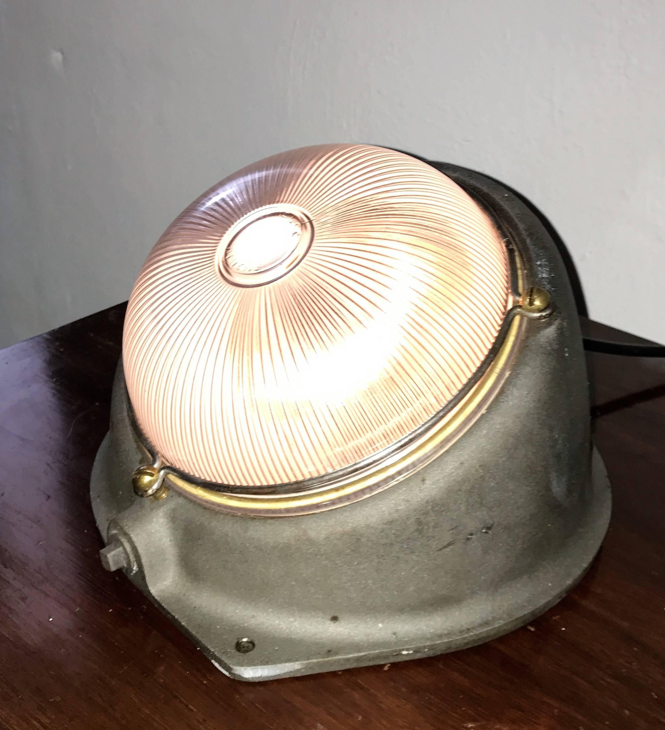Mid-20th Century French Industrial Wall Lights by 