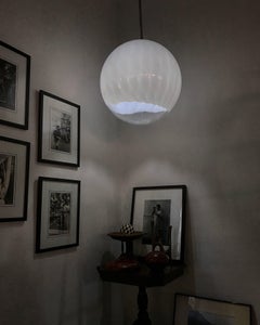 Large Mid-Century Modern Murano Glass Sphere Chandelier by Venini, circa 1960