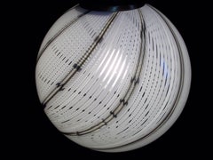 Venini, 'Tessuto' Chandelier, in Murano Glass, circa 1970