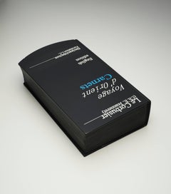 Architectural Book Sculpture Hand-Carved from Bowling Ball by Eddy Sykes