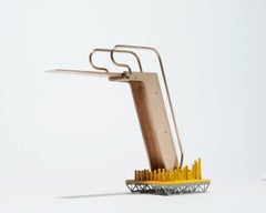 Bronze Diving Board Sculpture Limited Edition by Eddy Sykes