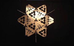 Yakuza Lou Kinetic Geometric Chandelier by Eddy Sykes