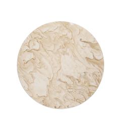 Edie Parker Home Placemat Solid Burnt Agate Acrylic