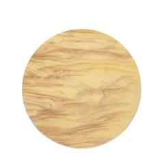 Edie Parker Home Placemat Solid Natural Horn Acrylic