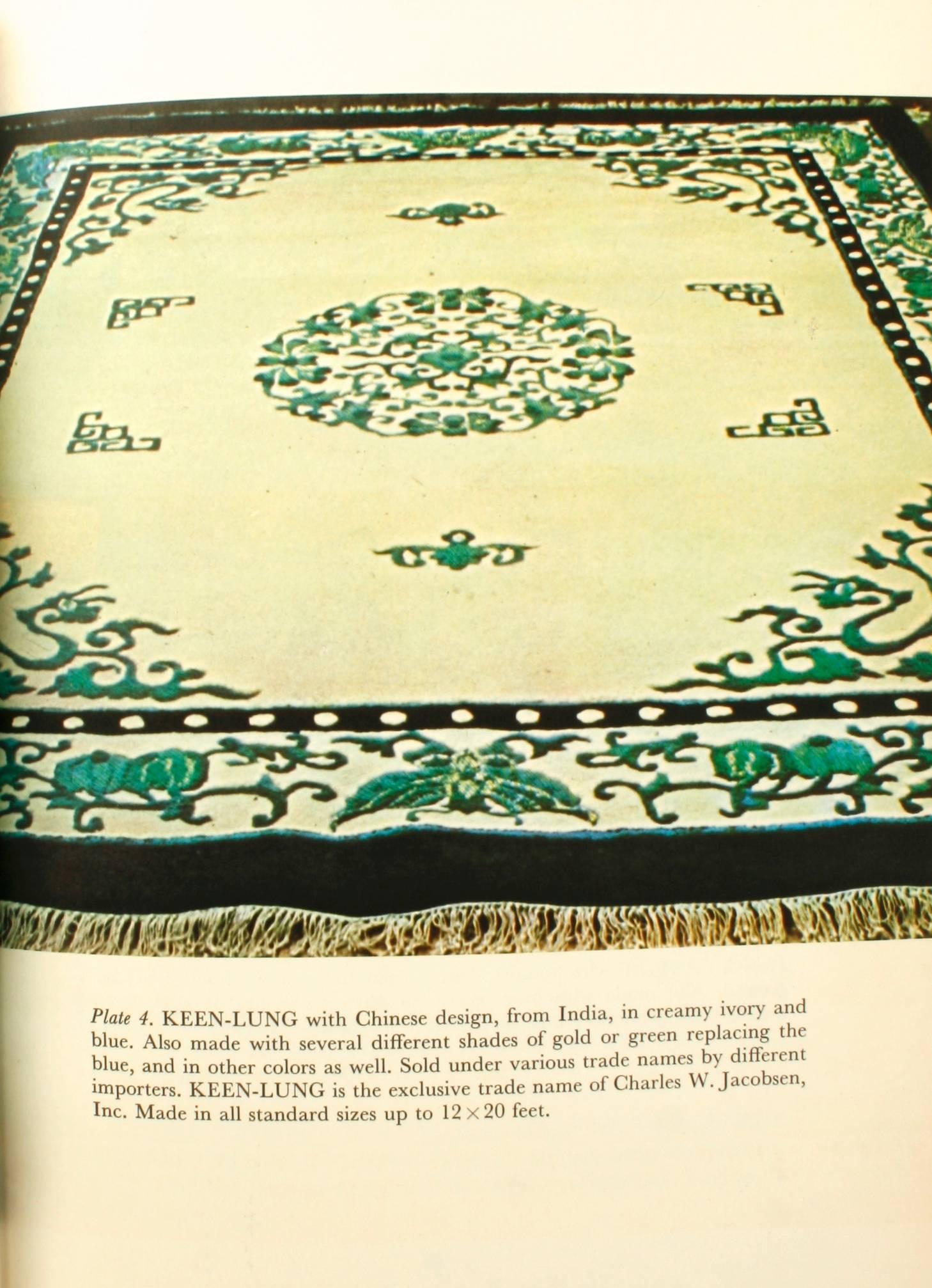 Américain Points de vue essentiels sur la manière d'acheter des tapis orientaux par Charles W. Jacobsen en vente