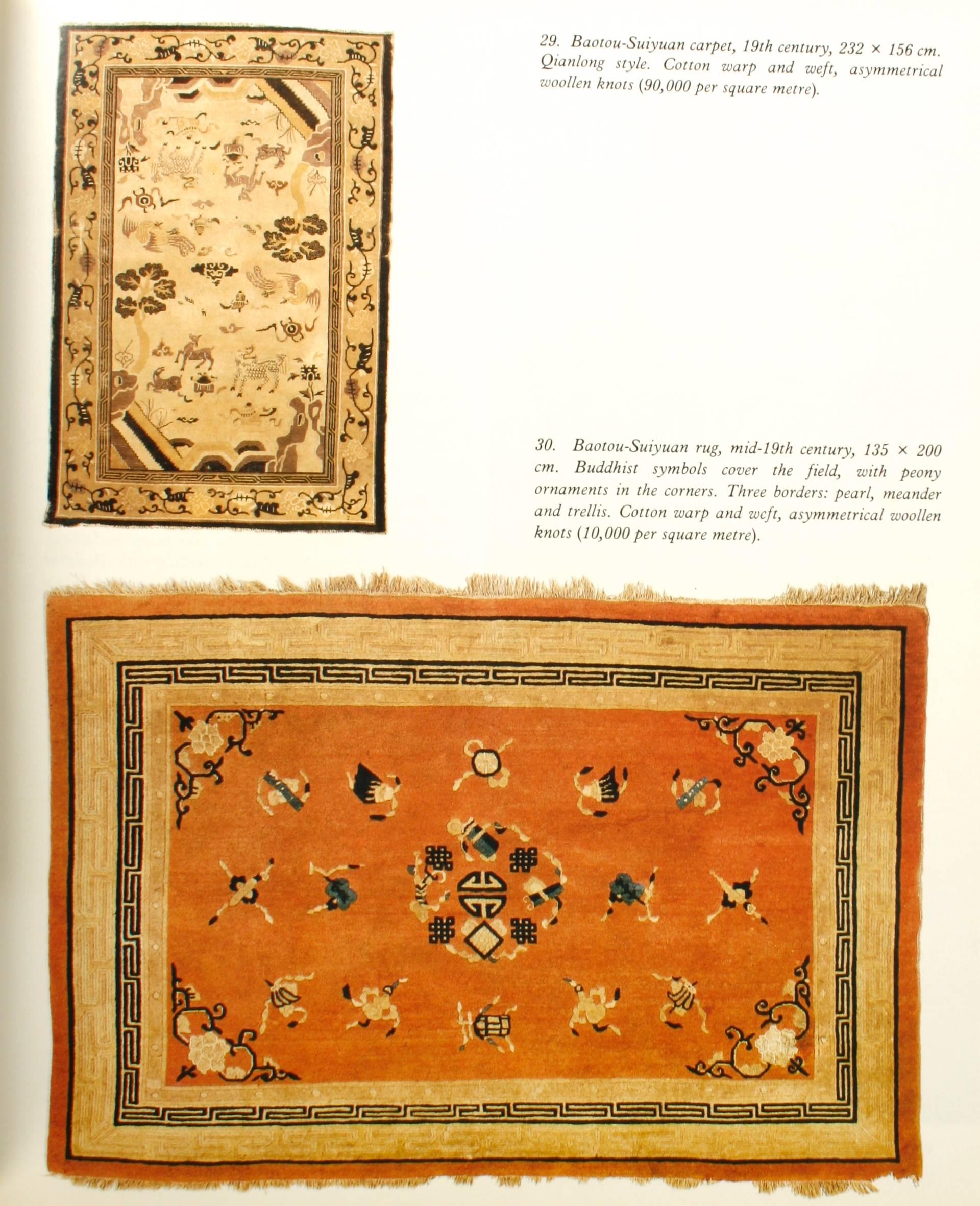 Paper Carpets from China, Xinjiang & Tibet 