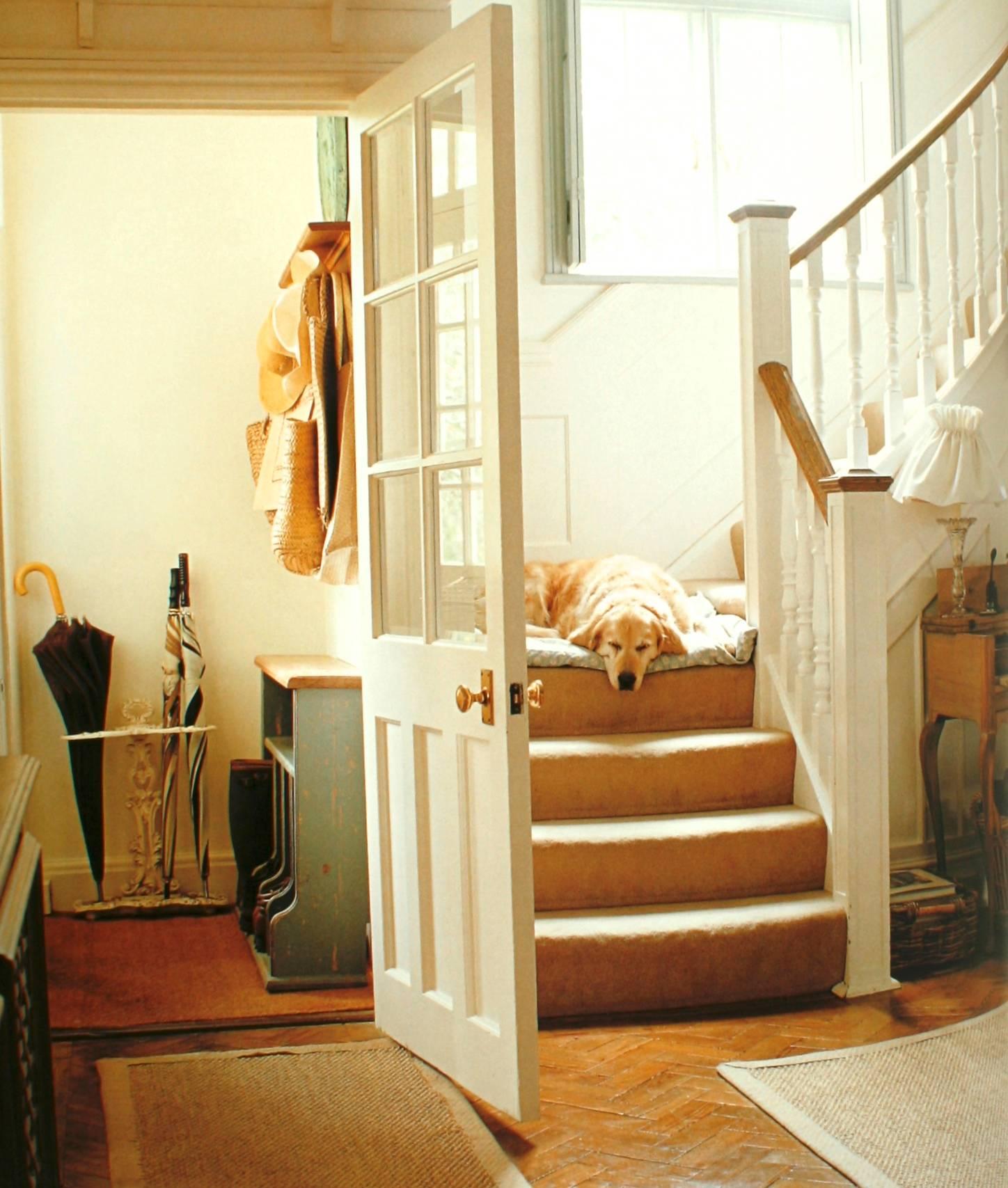Hallyways, Corridors and Staircases, developing the decorative and practical potential of every corner of your home by Leslie Geddes-Brown. New York: Ryland Peters and Small, 2002. First edition hardcover with dust jacket. 192 pp. A coffee table