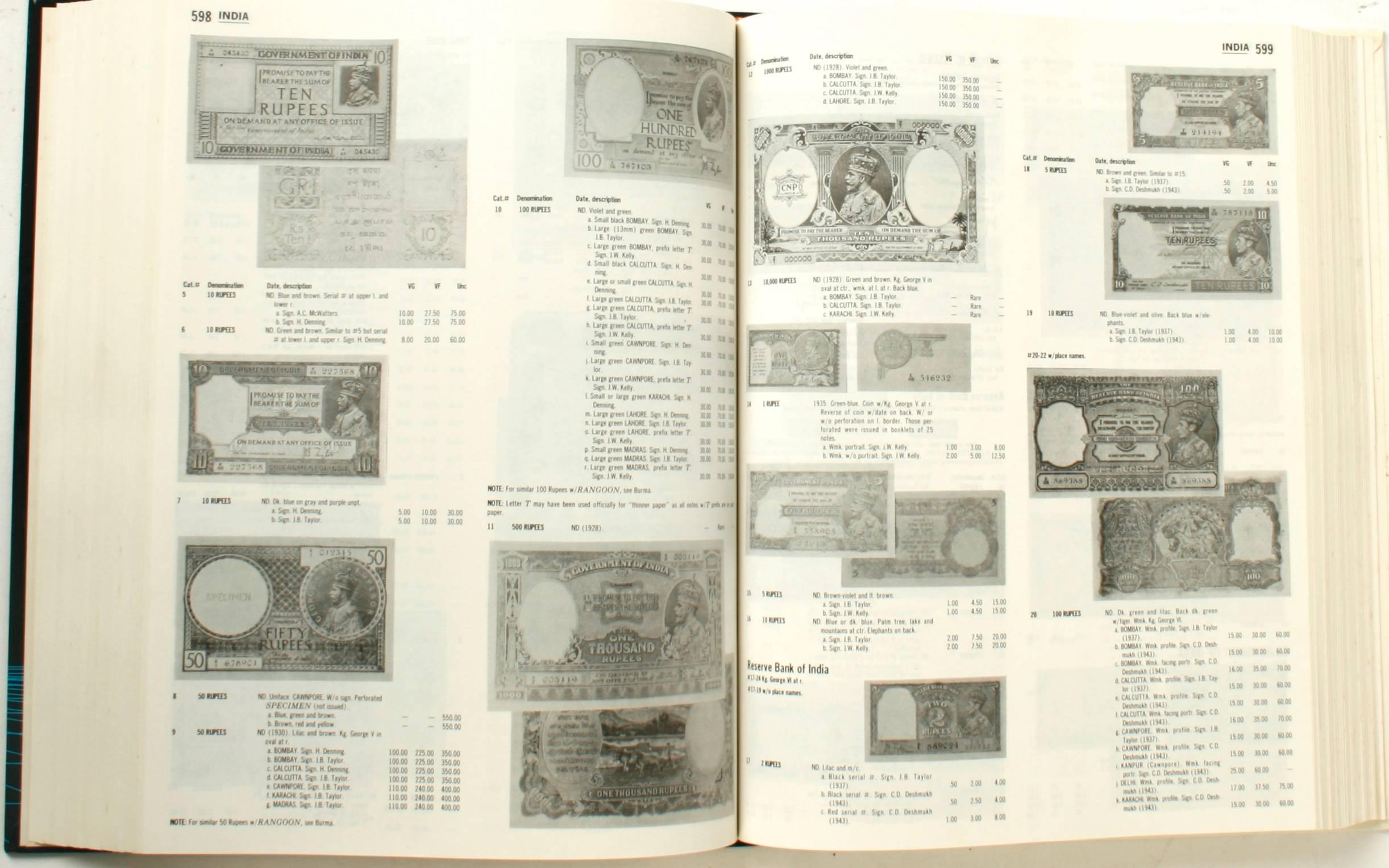 standard catalog of world paper money