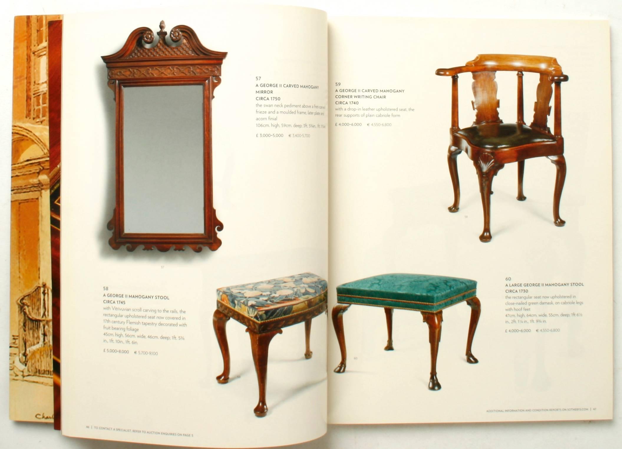 English Norman Adams Auction Catalogue from Sotheby's London For Sale