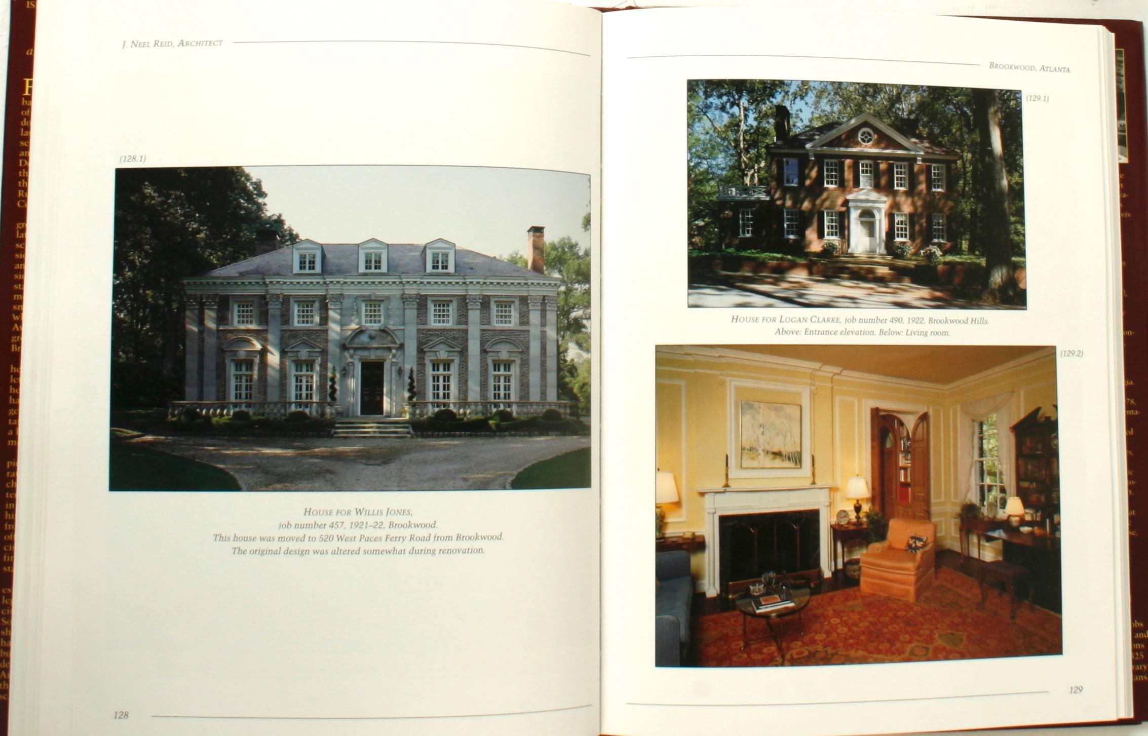 20th Century J. Neel Reid Architect by William R. Mitchell, Jr., First Edition