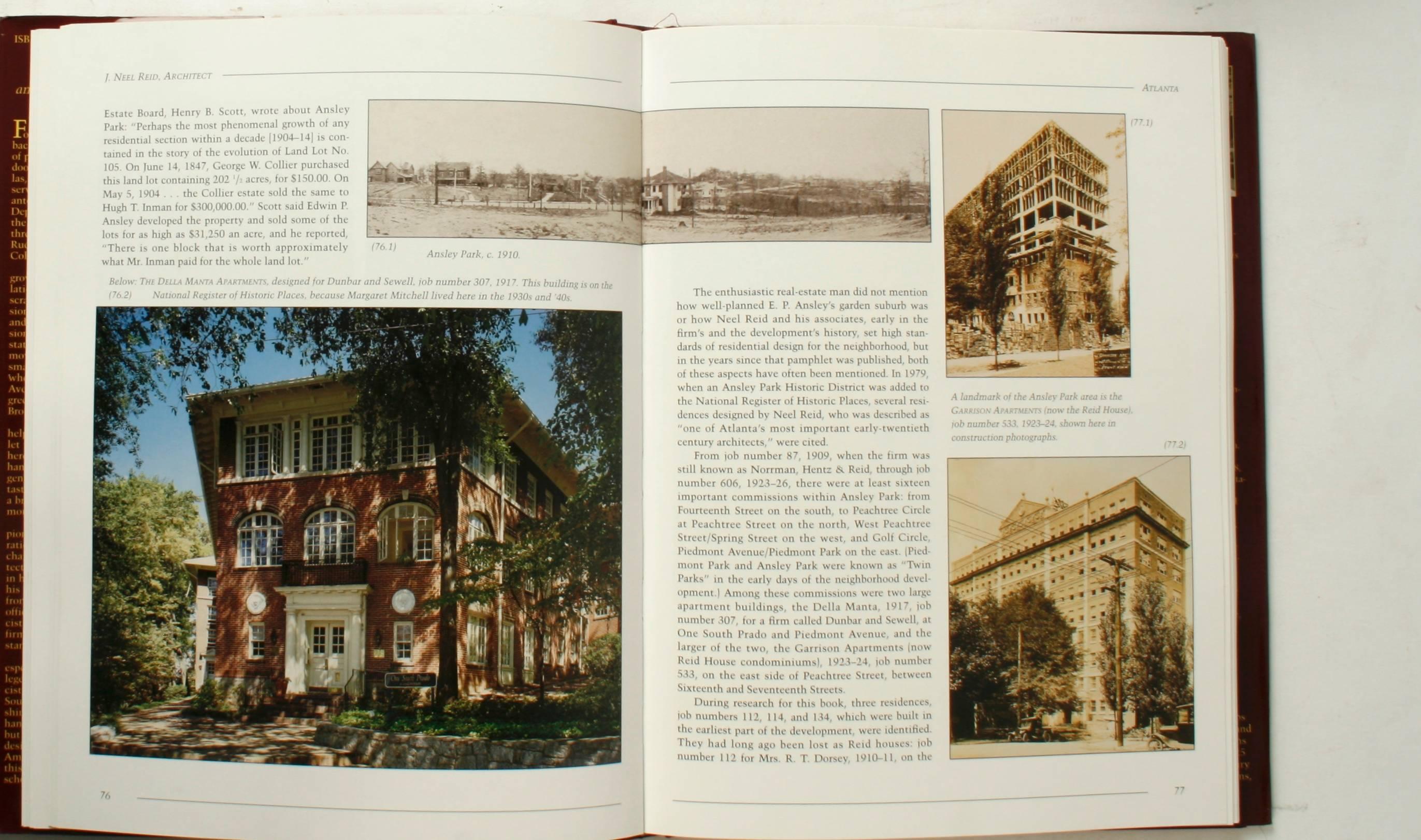 J. Neel Reid Architect by William R. Mitchell, Jr., First Edition 2